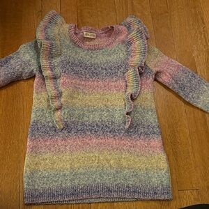 Tucker + Tate Multicolor Ruffle Sweater